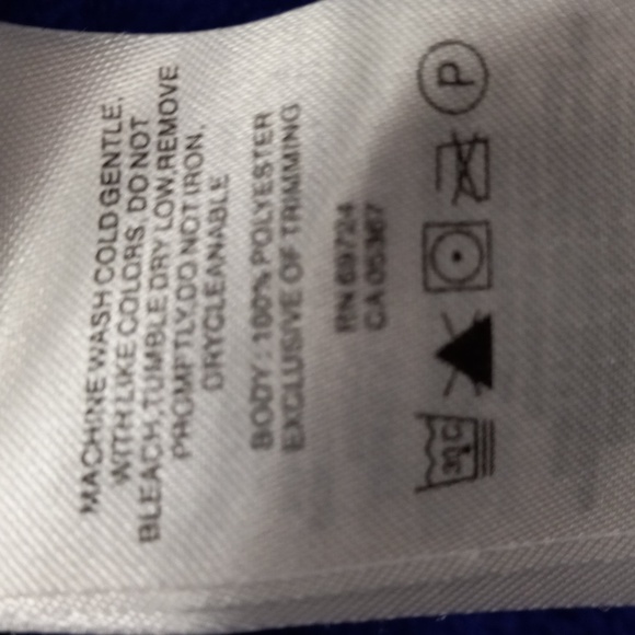 Purple Columbia Long Sleeve, Zip Up, With Pockets Sweatshirt - Picture 7 of 12